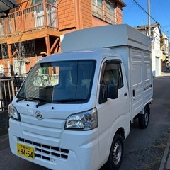 ダイハツハイゼット軽トラック オートマー平成30年式車検付き エアコン　パワーステ乗って帰る可能 の画像