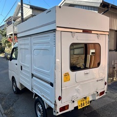 ダイハツハイゼット軽トラック オートマー平成30年式車検付き エアコン　パワーステ乗って帰る可能 の画像
