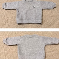 【無印良品】幼児90cmトレーナー(1枚/1000円
)の画像