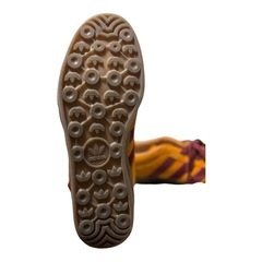 adidas Gazelle オレンジ/バーガンディ スニーカー ガゼルの画像