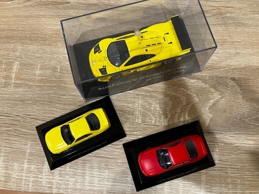 モデルカー（ミニチュア・ミニカー？）F1マクラーレン・スカイラインGT-R