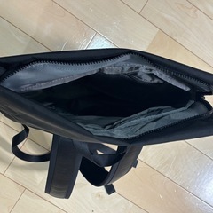 THE NORTH FACE ブラックリュックの画像