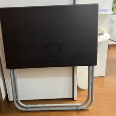 折りたたみデスク 折り畳みテーブル ニトリ 幅700 奥行450 高さ670の画像