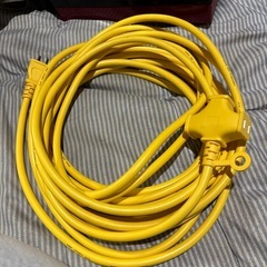 3口延長コードお引き取り中の画像