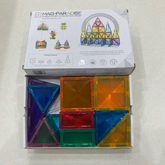 40P マグネットブロック 子ども 知育玩具 モンテッソーリの画像