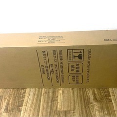 ☆キャビネット サイドボード LEDライト付き 幅100cm 木目調 おしゃれの画像