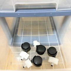 収納ケース　3段ケース　多段式連結収納BOXの画像