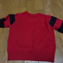 90サイズ　ミッキー　セーターの画像