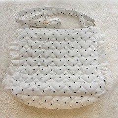 母の手作りのショルダーバッグ の画像