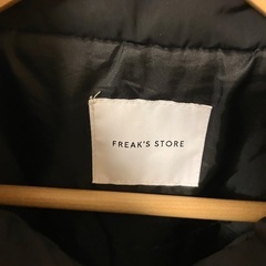FREAK’S STORE　中綿ブルゾン　アウター　ブラック　防寒　L　古着の画像