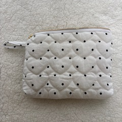 母の手作りポーチの画像