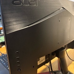 【美品】Acer 23.8型 ゲーミングモニター（HDMI・電源ケーブル付き）の画像