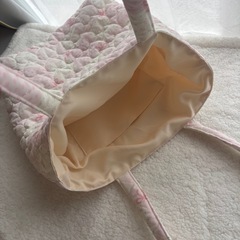 母の手作りトートバッグの画像