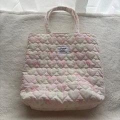 母の手作りトートバッグの画像