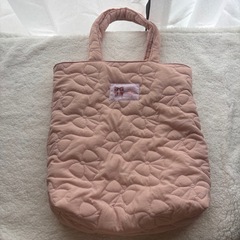 母の手作りトートバッグの画像