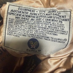 【レア】AVIREX TIPE G-1 A-2 本革 ミリタリーバックパックの画像