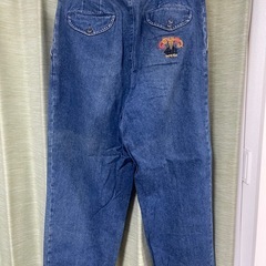 ミラショーン　デニムパンツ  デニムワイドパンツ デニムパンツ Mila Schon Denim Pants 50 Italyの画像