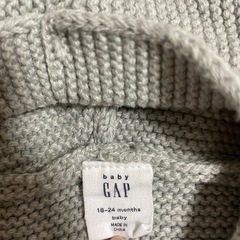 【baby gap】クマ耳カーディガンの画像