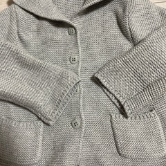 【baby gap】クマ耳カーディガンの画像