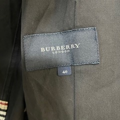 BURBERRY LONDON (バーバリーロンドン)  ジャケット カジュアル サイズ40 グレー グレー 長袖の画像