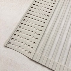 シリコン水切りラック  小物トレー付折りたたみ式の画像