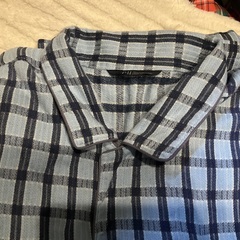 美品　冬用 長袖 メンズパジャマL  上下セット　 裏起毛 暖か　前開き の画像