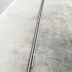 洗濯竿　物干し竿　2本セット　まとめ売り　ステンレスの画像