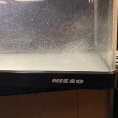 60cm 前面曲げガラス水槽（フレーム付き）NISSOの画像