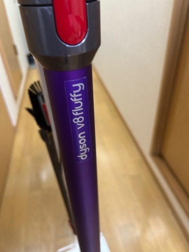 【取引中】ダイソン 掃除機 バッテリー交換済み 動作問題なし スタンド付き