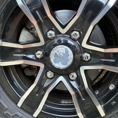 ハイエース　マッドタイヤホイールセットの画像