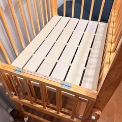 ノモック　ミニ　Wオープン　ハイタイプ　大和屋　ミニ　ベビーベッドの画像