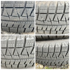 ダイハツ純正アルミホイール　バリ溝　スタッドレスタイヤの画像