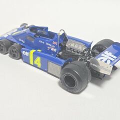 タミヤ　1/20 タイレルP34 組み立て済みプラモデル　の画像