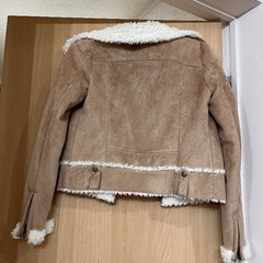 ミシュマッシュ　ムートン調　ジャケットの画像