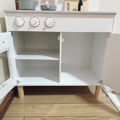  おままごと 木製 キッチン キッチンセットの画像