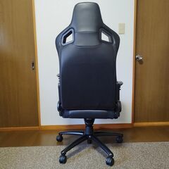 【美品】noblechairs EPIC ノーブルチェアーズ エピック ゲーミングチェア ブラック ネックピロー ランバーサポート無の画像