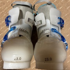 子供　ジュニアスキーセット　スキーブーツ23cm スキー110cmの画像