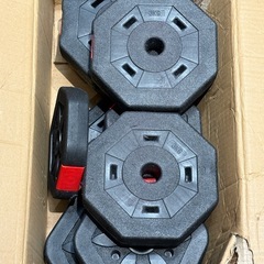 トレーニング用　ベンチ台　（ダンベル付き）の画像