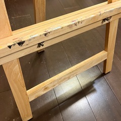 木製イーゼル　大　100cm×53cmの画像