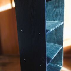 木製カラーボックス3段の画像