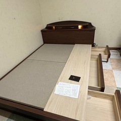 東京ベッド　マットレス　シングル　フレーム付きの画像