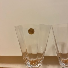 【新品未使用】PINO MURANO カクテルグラス 2個セットの画像