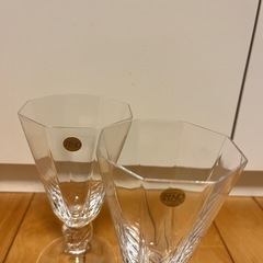 【新品未使用】PINO MURANO カクテルグラス 2個セットの画像