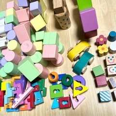 お米/木製積み木セット People/MIKIHOUSEの画像