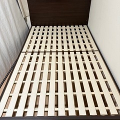 ニトリ N-sleep Premium H1-02CR VBセミダブル フレームセット の画像