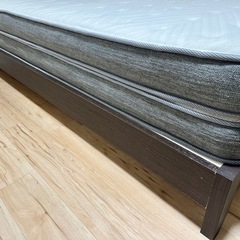 ニトリ N-sleep Premium H1-02CR VBセミダブル フレームセット の画像