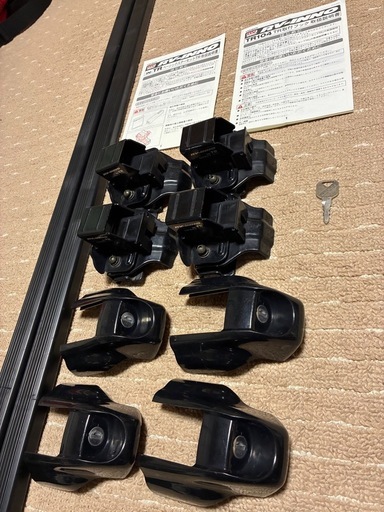 inno IN-TR ルーフキャリア　取付フックTR104 スクエアバー