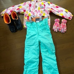 スキーウェア120cm セット　オンヨネ　アメリカ🇺🇸の画像