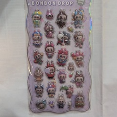 ボンボンドロップ　ラブブシールセットの画像