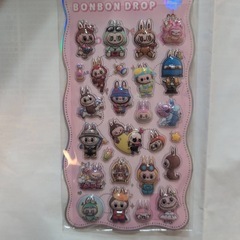 ボンボンドロップ　ラブブシールセットの画像